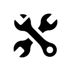 Repair tools icon. Vector EPS file.