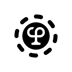 Golden ratio icon. Vector EPS file.