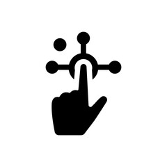 Virtual reality menu icon. Vector EPS file.