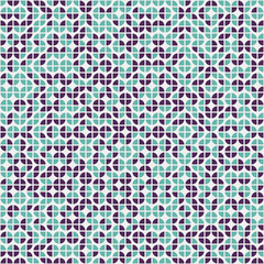 Fototapeta premium Abstract Geometric Pattern generative computational art illustration