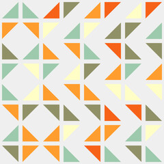 Abstract Geometric Pattern generative computational art illustration