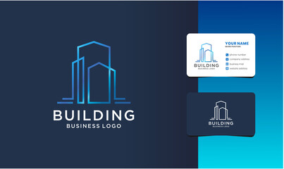 building logomark premium vector