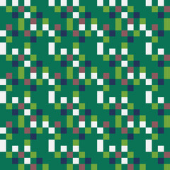Repetitive Abstract Vector Pattern Design