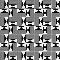 Repetitive Abstract Vector Pattern Design