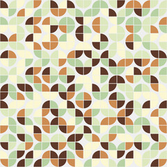 Abstract Geometric Pattern generative computational art illustration