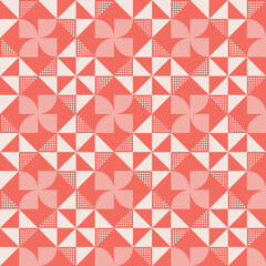 Repetitive Abstract Vector Pattern Design