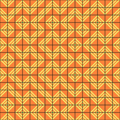 Abstract Geometric Pattern generative computational art illustration