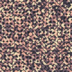 Abstract Geometric Pattern generative computational art illustration