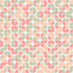 Abstract Geometric Pattern generative computational art illustration