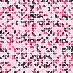 Abstract Geometric Pattern generative computational art illustration