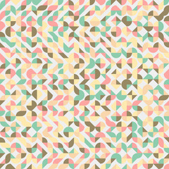 Abstract Geometric Pattern generative computational art illustration