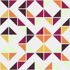 Abstract Geometric Pattern generative computational art illustration