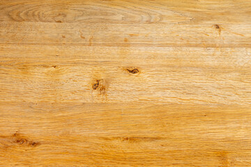 Vector of wooden planks joined to form a table, varnished with clear varnish to reveal knots and veins.