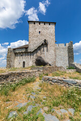 Vrsac Tower remained from the medieval fortress near Vrsac, Vojvodina, Serbia.