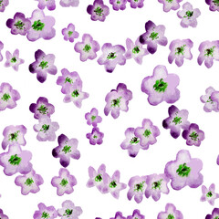 Naklejka premium pattern of flowers