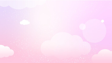 Background fondo de cielo rosa © SofiaMartina