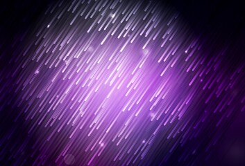 Dark Purple vector template with repeated sticks.