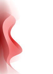 abstract background with waves and copy space for text