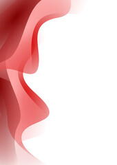 abstract background with waves and copy space for text