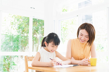 親子　勉強