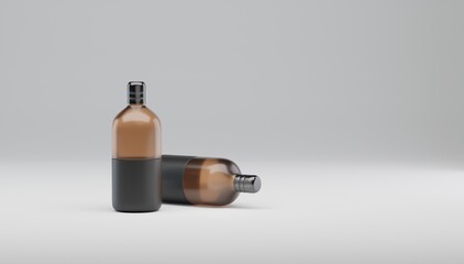 beautiful two-piece bottle in a nice design

