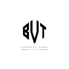 BVT letter logo design with polygon shape. BVT polygon logo monogram. BVT cube logo design. BVT hexagon vector logo template white and black colors. BVT monogram, BVT business and real estate logo. 