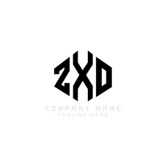 ZXO letter logo design with polygon shape. ZXO polygon logo monogram. ZXO cube logo design. ZXO hexagon vector logo template white and black colors. ZXO monogram, ZXO business and real estate logo. 
