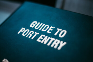 Fototapeta na wymiar port entry