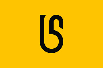 SU letter logo design on luxury background. US monogram initials letter logo concept. SU icon design. US elegant and Professional letter icon design on black background. S U US SU © Fin House