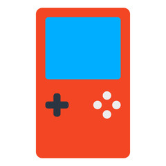 An icon design of handheld game 