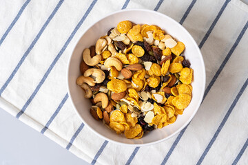 Natural dried grains are good for health. image for advertising