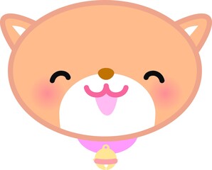 ねこの顔イラスト