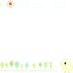 ヒヨココピースペース空と森