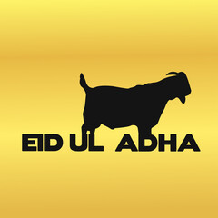 eid ul adha background with goat