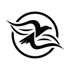 bird logo design vector  design template