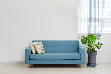 소파가 있는주택의 실내 인테리어 공간