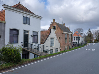Fototapeta na wymiar Historic Spaarndam, Noord-Holland Province, The Netherlands