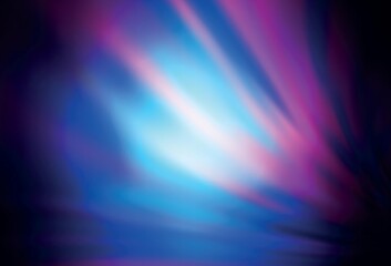 Dark Pink, Blue vector blurred bright pattern.