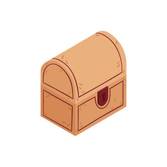 Isometric Cardboard Chest
