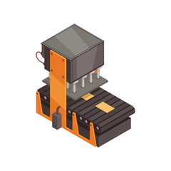 Isometric Factory Machinery