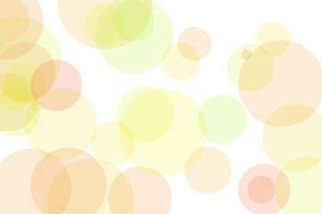 Gradient red , pink, green and yellow abstract background design with circles