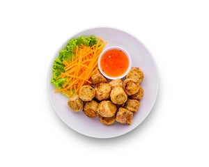 Deep Fried Crab Meat Rolls