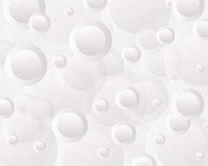 White circle abstract art background texture