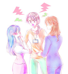 対人関係がうまくいかない女性社員