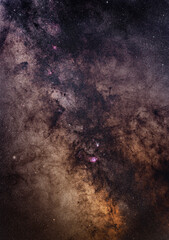 Galactic core of the Milky Way