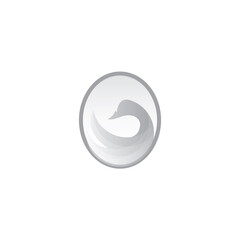 modern Duck Eggs logo design