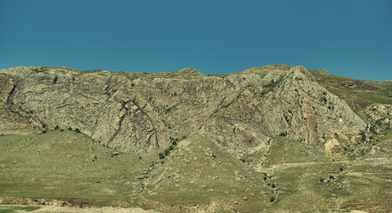 Amazing summer landscape in the Caucasus Mountains