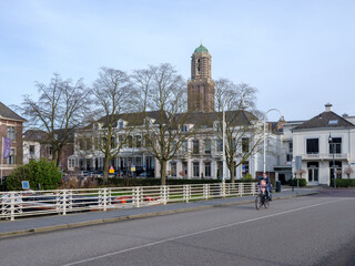 Nieuwe Havenbrug in Zwolle, Overijssel Province, The Netherlands