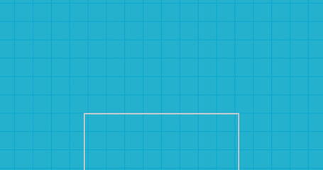 Render with flat pedestal on grid background in technical drawing style