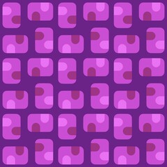 Rounded abstract seamless pattern - accent for any surfaces.